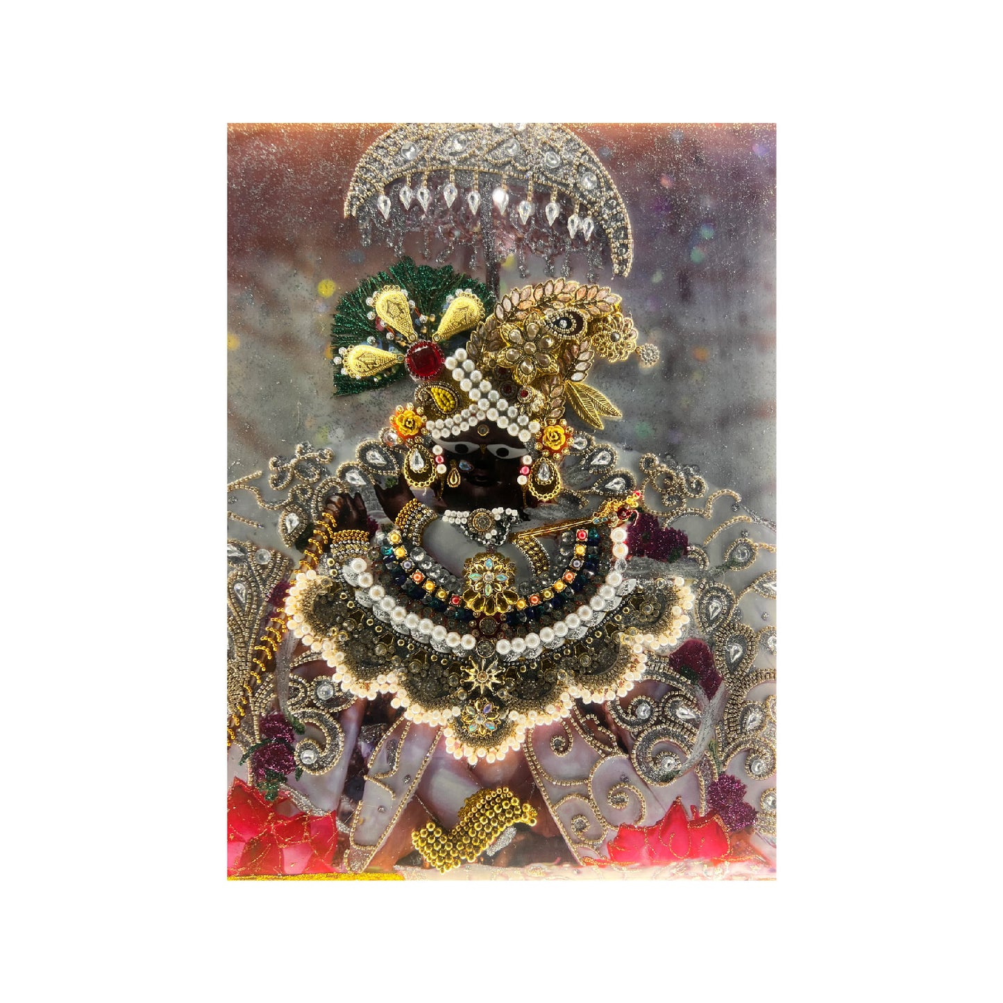 Shri Radha Raman Lal in white