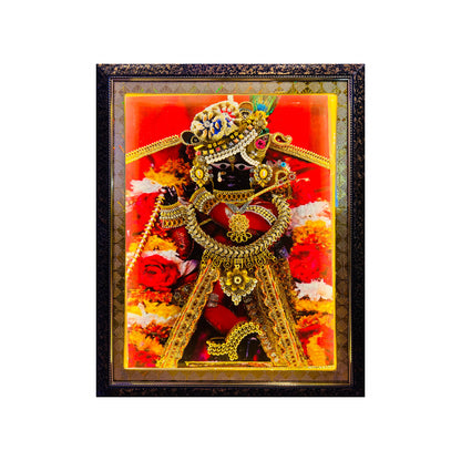Radha raman - in red