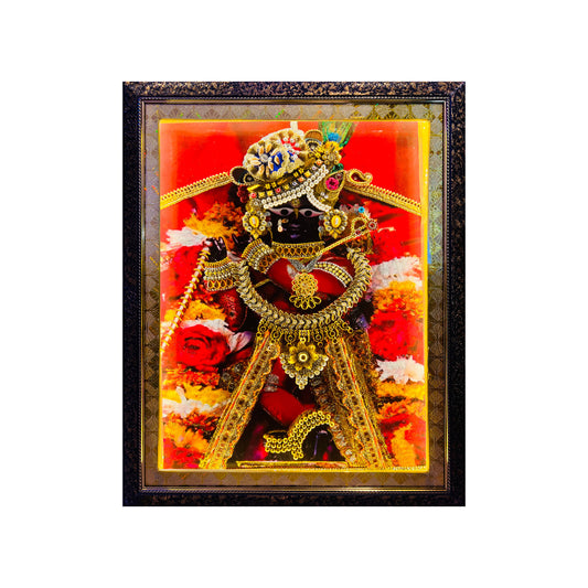 Radha raman - in red